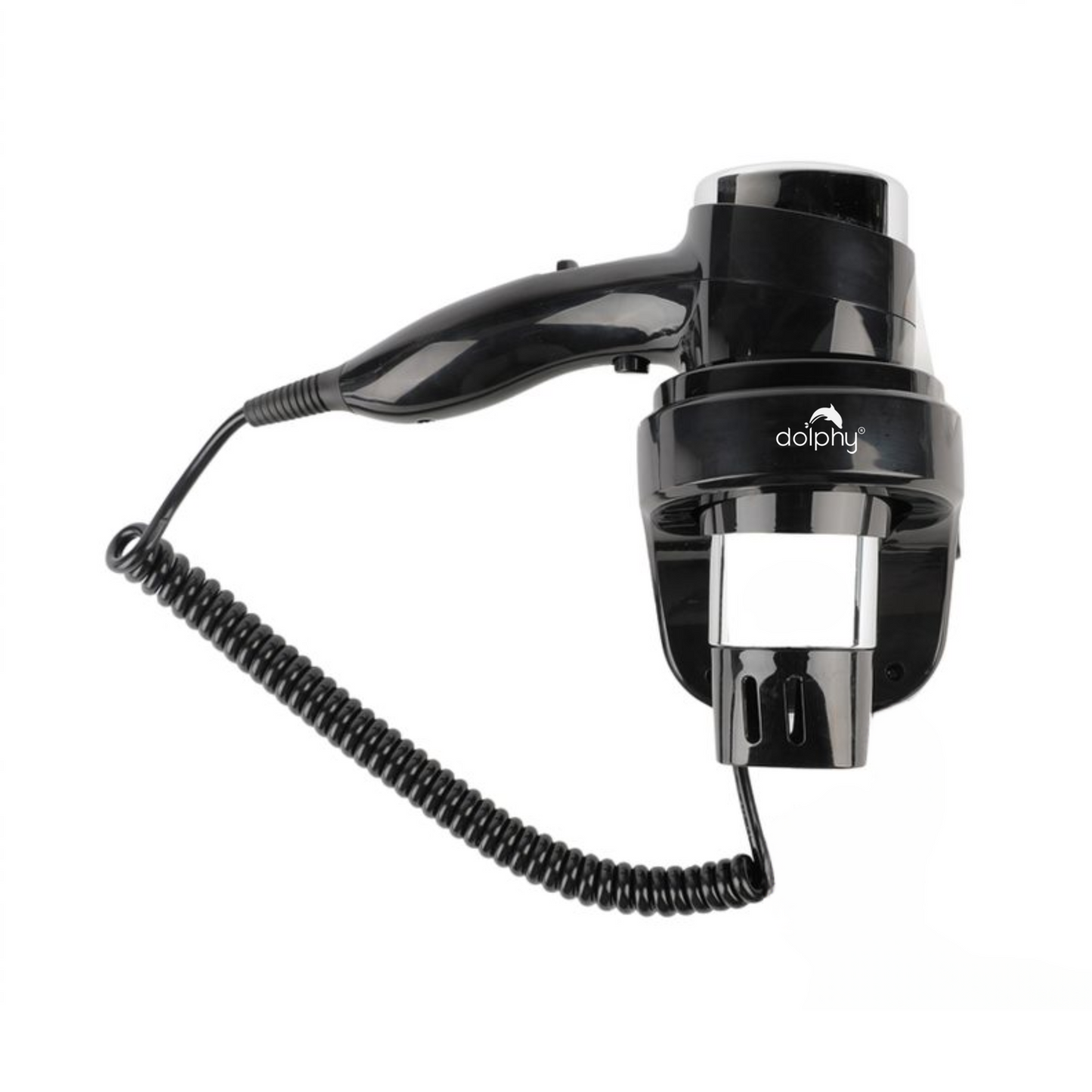Wall-Mount Hair Dryer 1600 - Black