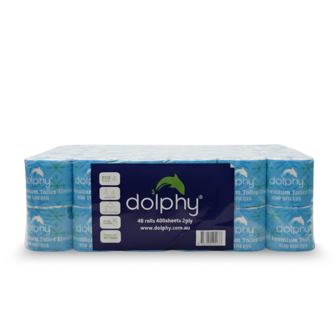 Toilet Paper Roll 400 sheets Individually Wrapped