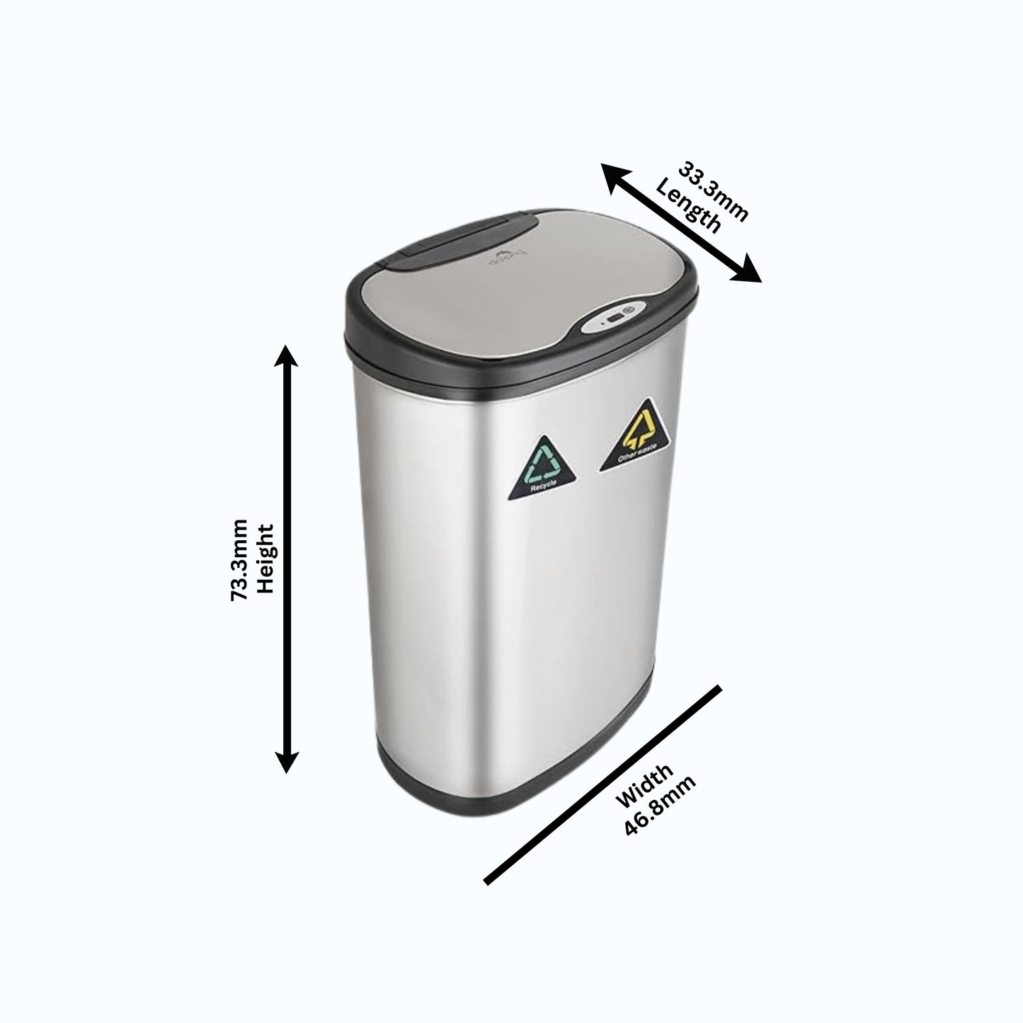 50L Touchless Trash Bins