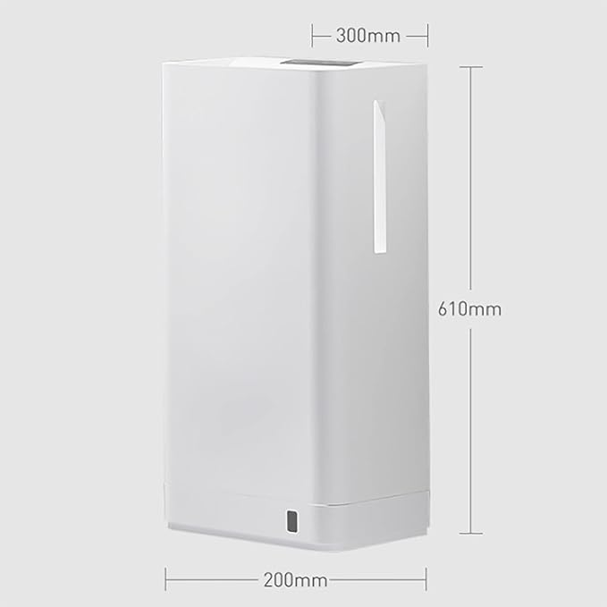 White Jet Hand Dryer With Brushless Motor