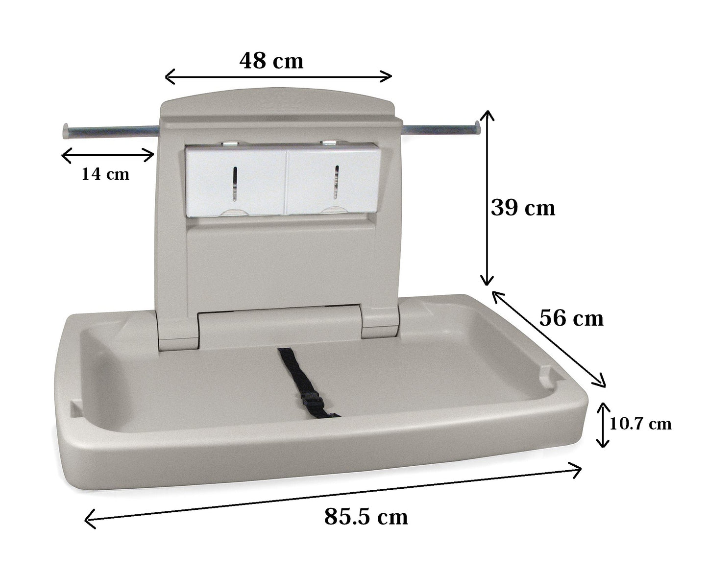Horizontal Baby Change Station- HDPE Plastic