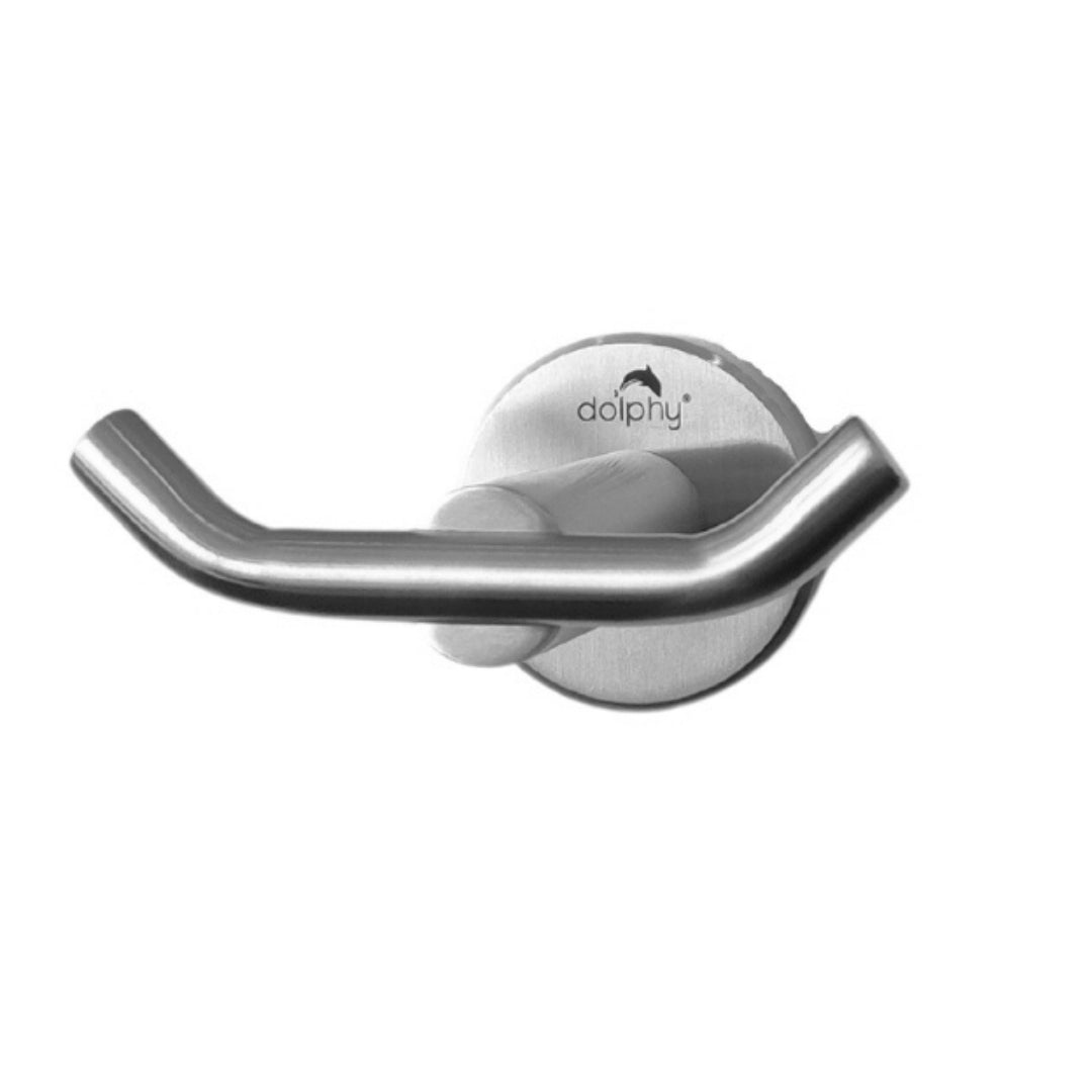 Double Robe Hook Stainless Steel