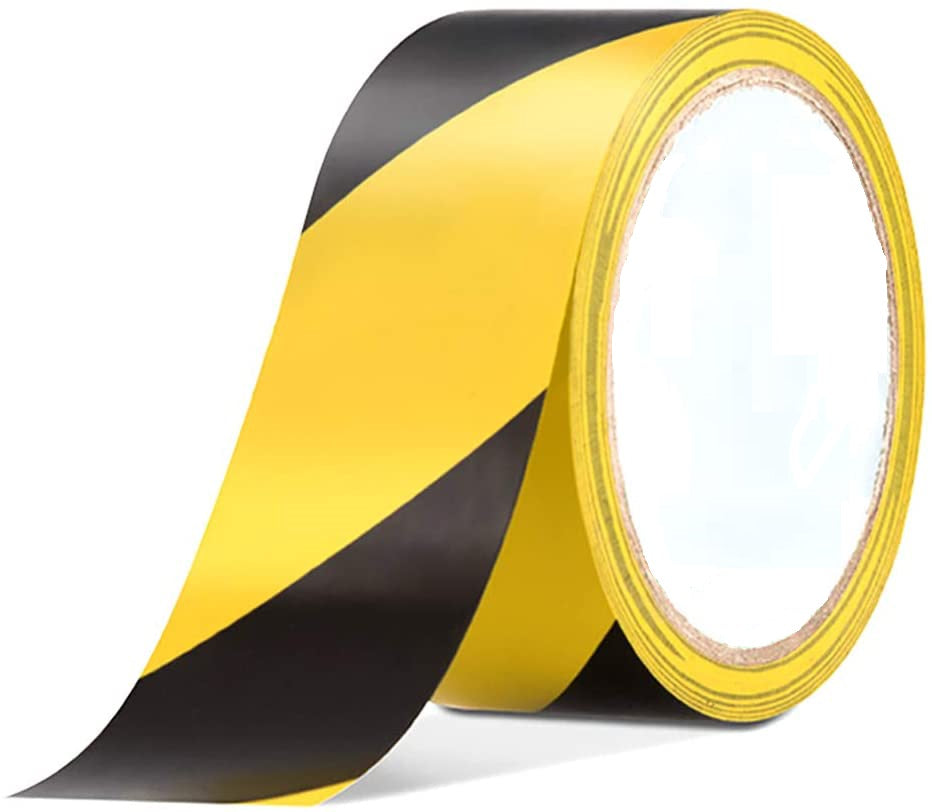 Floor Marking Tape - Zebra Lines (Pack of 5)