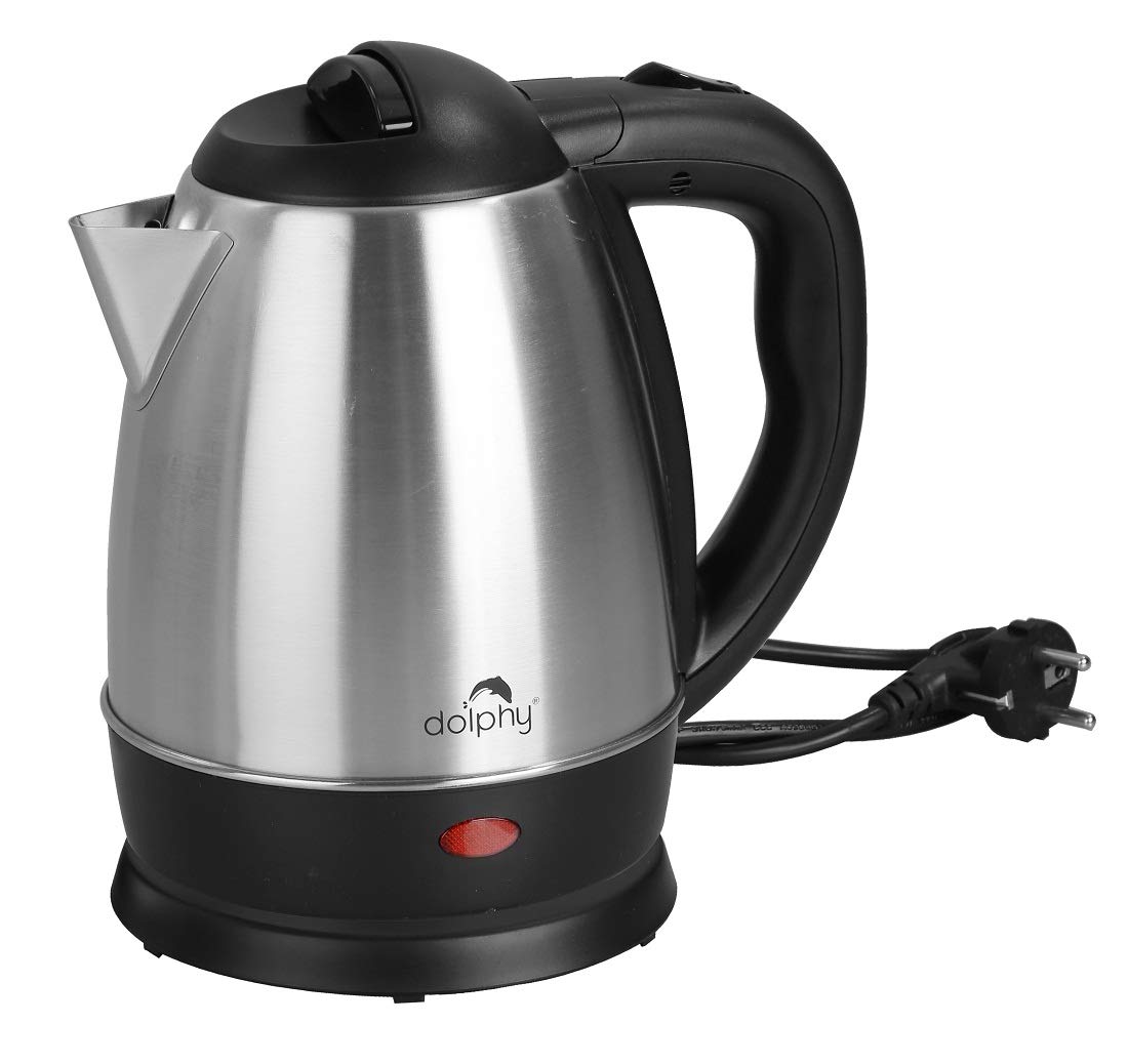 1.2L Stainless Steel Electric Kettle - Silver