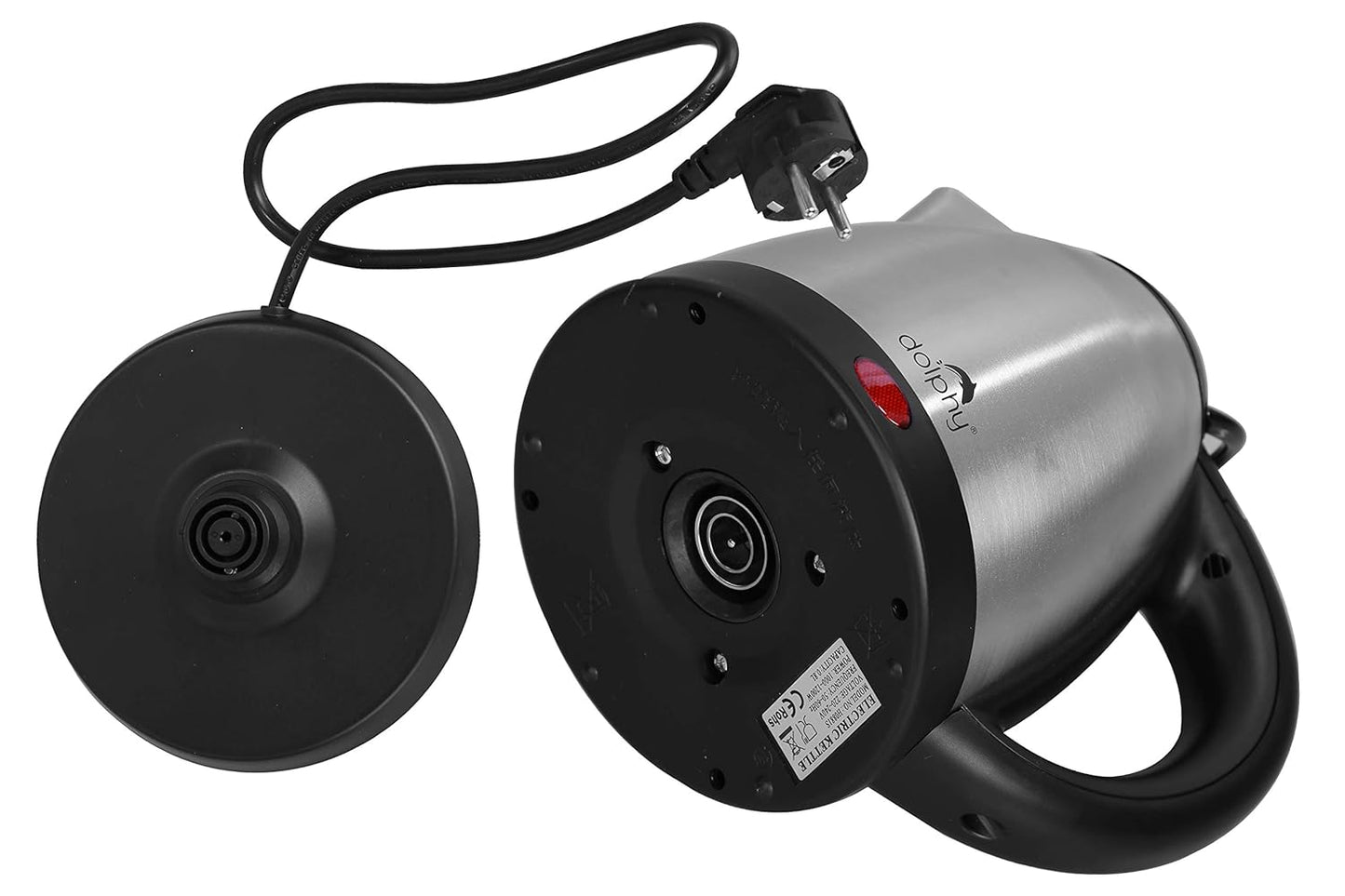 0.8L Stainless Steel Electric Kettle - Silver