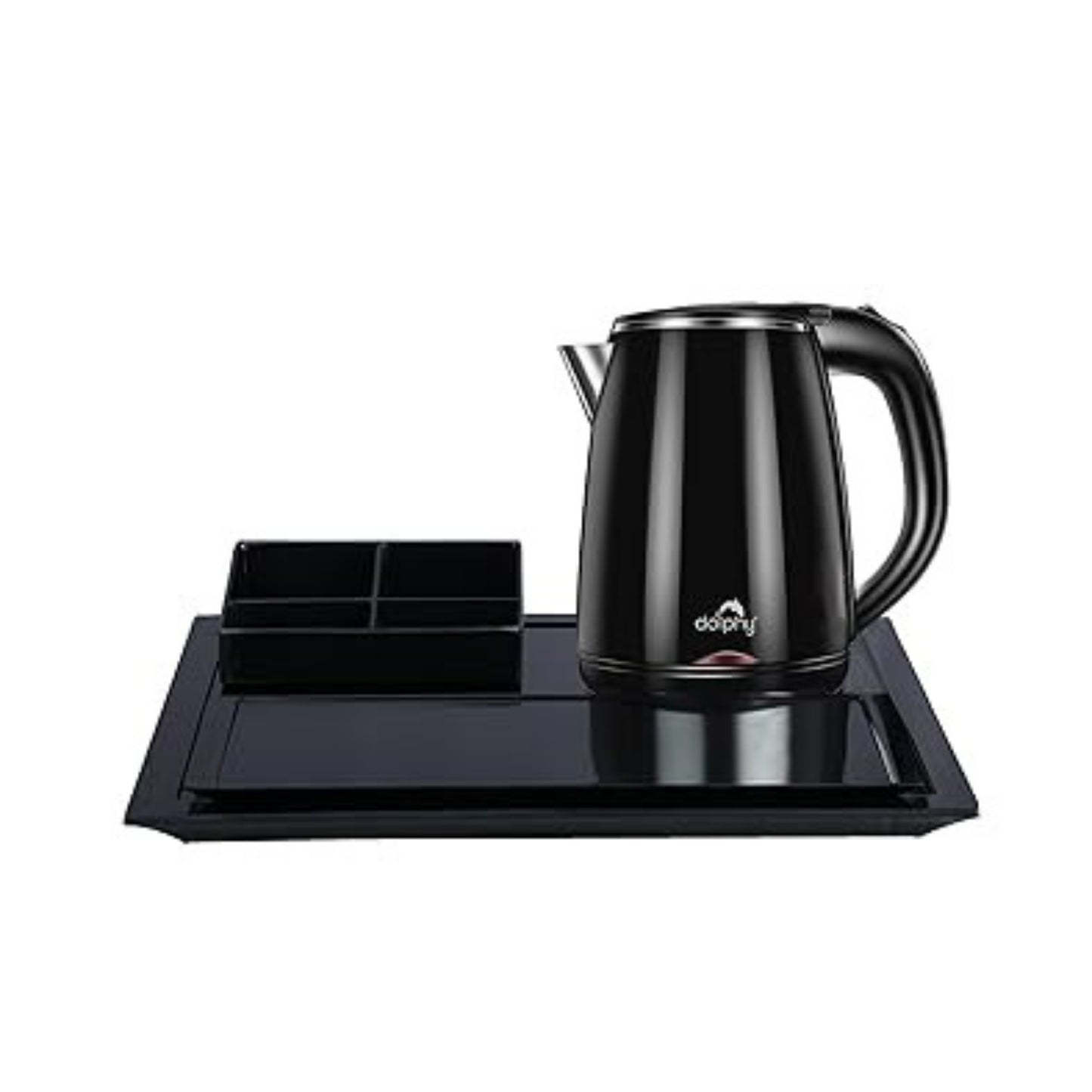 1.2L Black 1800W Electric Kettle For Hot Water