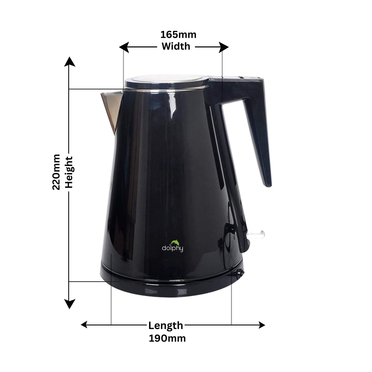 1.2L Stainless Steel Electric Kettle