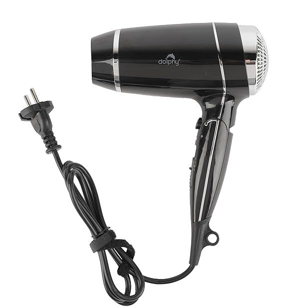 Foldable Hair Dryer 1875W - Black