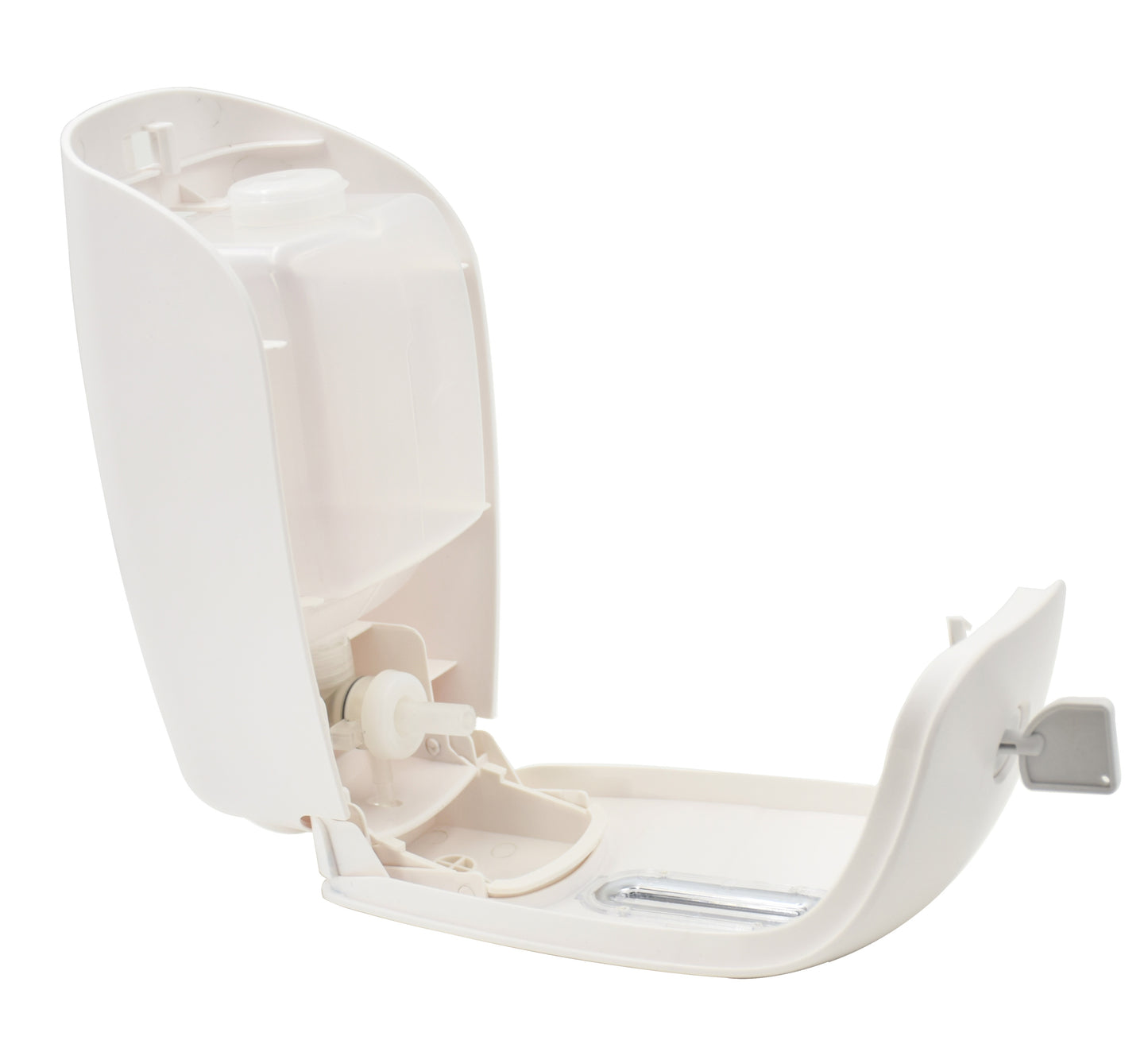 Plaza Manual Soap-Sanitiser Dispenser 800ML- White