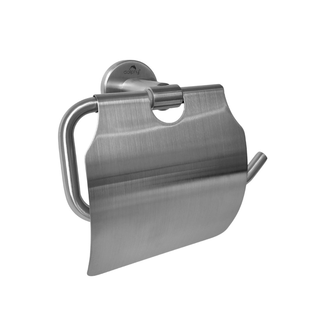 Stainless Steel Toilet Roll Holder with Cover