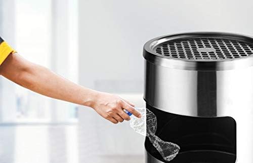 Stainless Steel Lobby Bin With Ashtray 10L