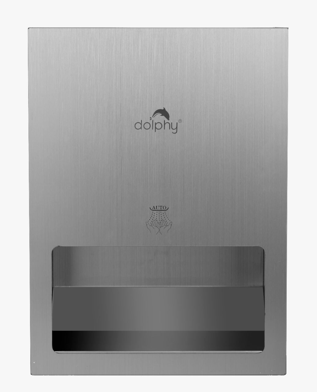 Dolphy Hot or Cold Recessed Stainless Steel Hand Dryer – Silver