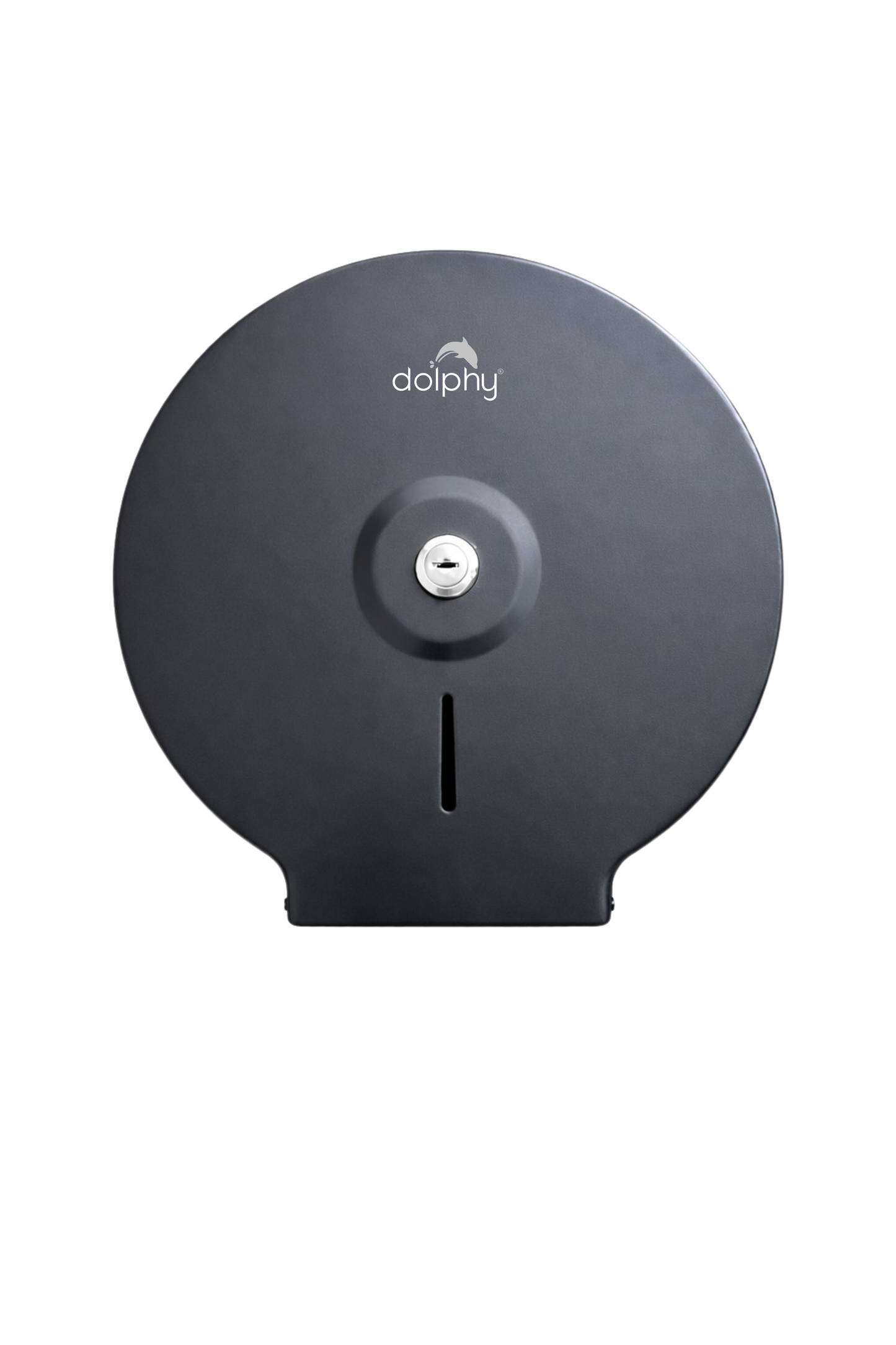 SS Jumbo Toilet Roll Dispenser - Matte Black