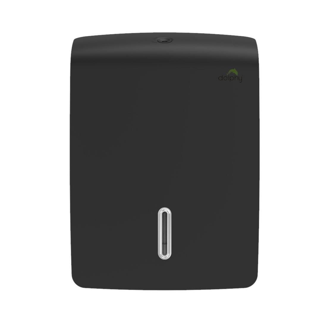 Jumbo Plaza Ultraslim Paper Towel Dispenser - Black