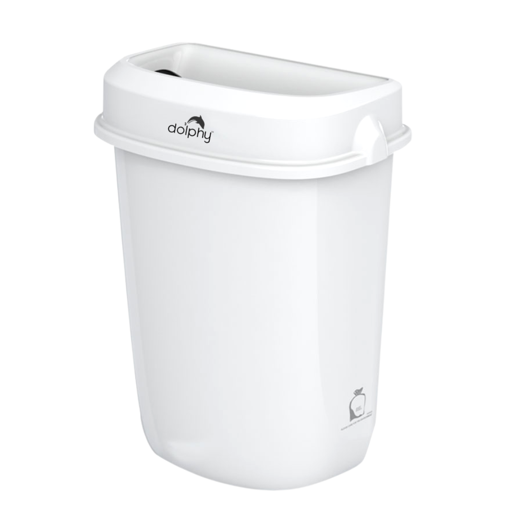 PLAZA Rubbish Bins White - 32L