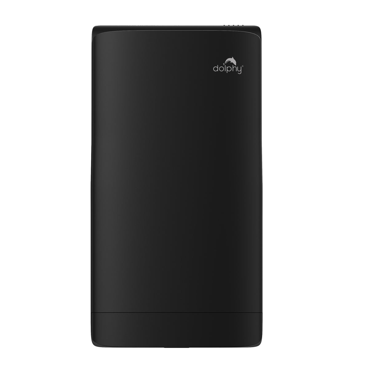 Dolphy Compact Black Jet Hand Dryer | HEPA Filter