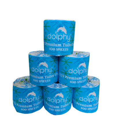 Toilet Paper Roll 400 sheets Individually Wrapped
