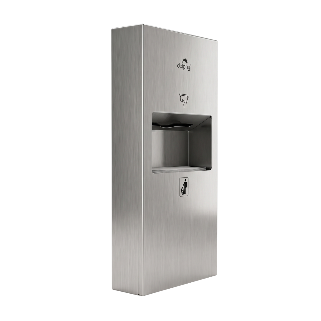 2-in-1 Surfaced Washroom Panel – Compact Design
