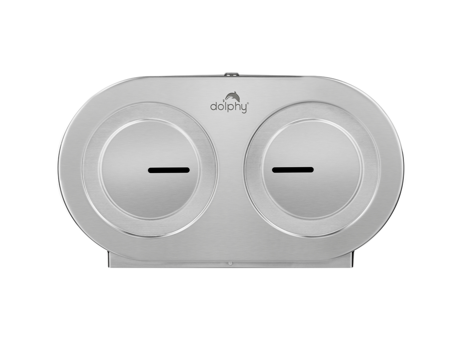 S/S Double Jumbo Toilet Roll Dispenser