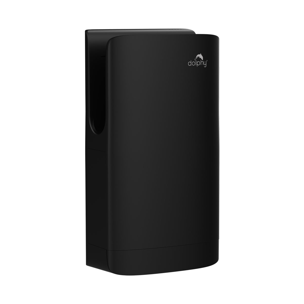 Dolphy Compact Black Jet Hand Dryer | HEPA Filter