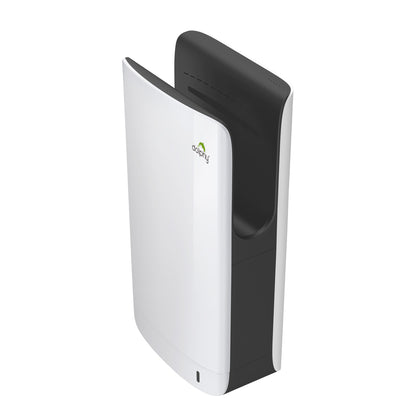 Dolphy Compact White Jet Hand Dryer | HEPA Filter