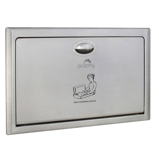 Recessed Stainless Steel Baby Change Station