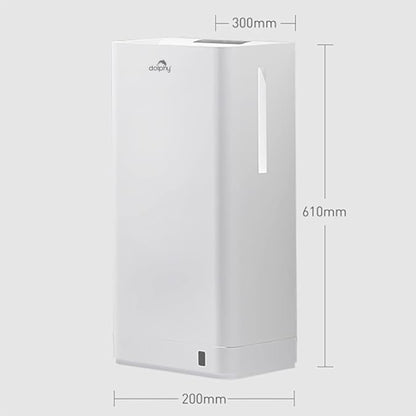 White Jet Hand Dryer With Brushless Motor