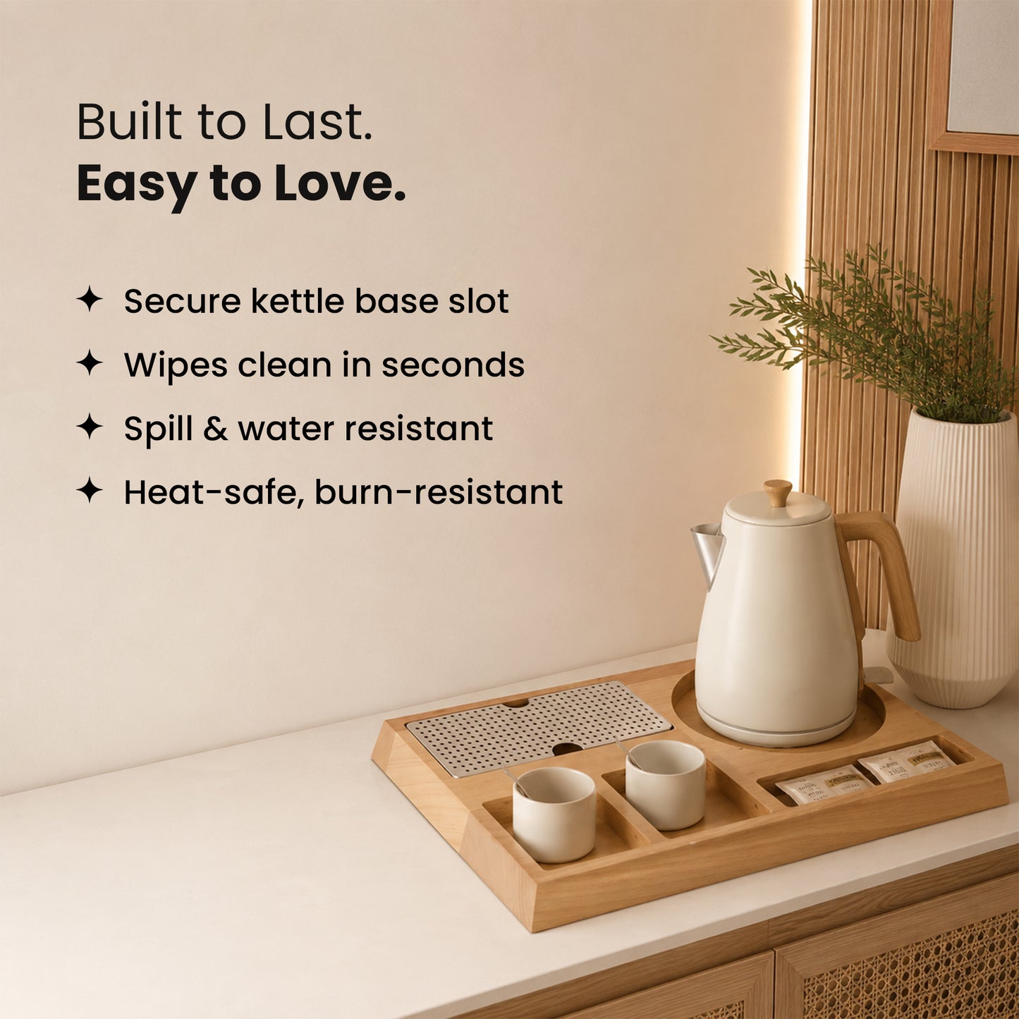 Nature Beach Wood Tray