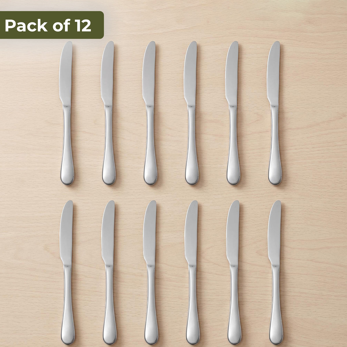 Dolphy Helena Table Knife 225mm – 420 Stainless Steel (Pack of 12)