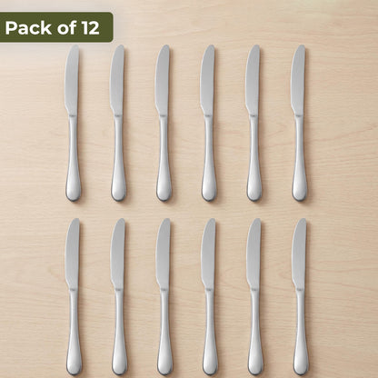 Dolphy Helena Table Knife 225mm – 420 Stainless Steel (Pack of 12)