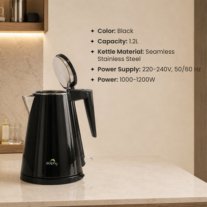 1.2L Stainless Steel Electric Kettle