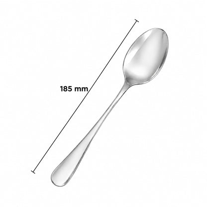 Dolphy Helena Stainless Steel Dessert Spoon 185mm – 304 Grade (Pack of 12)