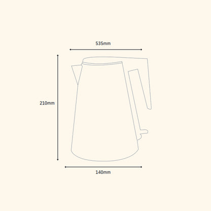 1.2L Stainless Steel Electric Kettle