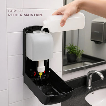 Manual Soap-Sanitiser Dispenser 1000ML - Black