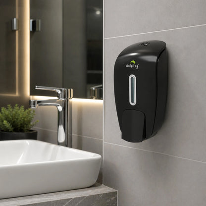 Plaza Manual Soap-Sanitiser Dispenser 800ML- Black