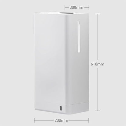 White Jet Hand Dryer With Brushless Motor