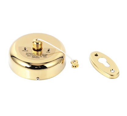 Gold Round Stainless Steel Cloths Liner 8ft