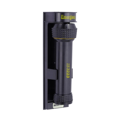 Wall Mounted Hotel Emergency Torch - Black