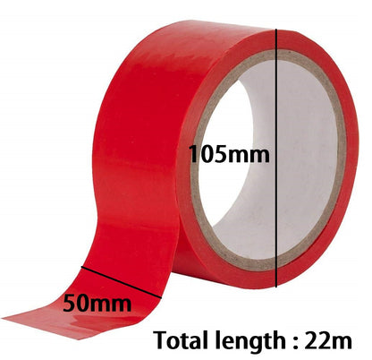 Floor Marking Tape - Red  (Pack of 5)