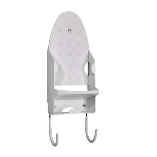 Wall Mounted Iron and Board Holder - White