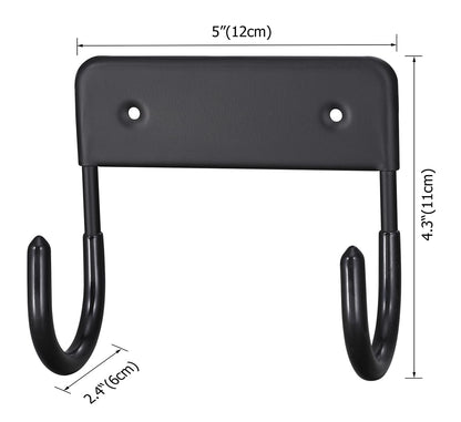 Wall Mounted Iron Board Hanger - Black