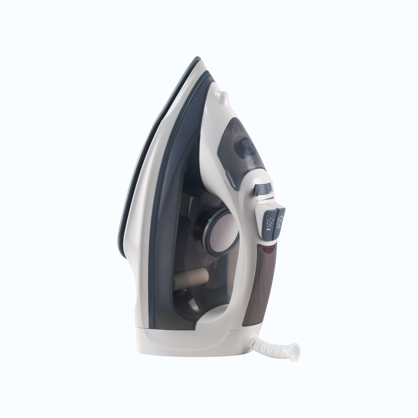 Electric Steam Iron-White/ Grey