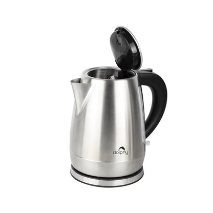 1.0L Stainless Steel Electric Kettle Black