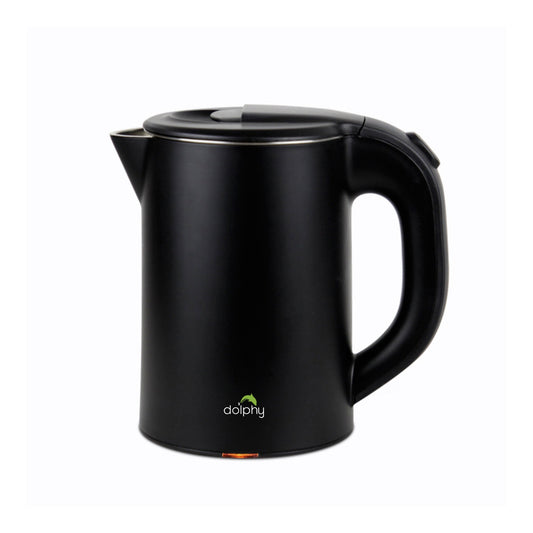 0.8L Stainless Steel Electric Kettle Black
