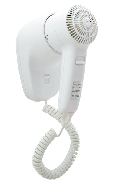 Wall Mount Hair Dryer 1220-1400W - White