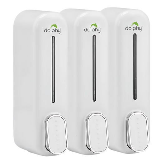 Manual Soap Dispenser 300ml (Pack of 3) - White