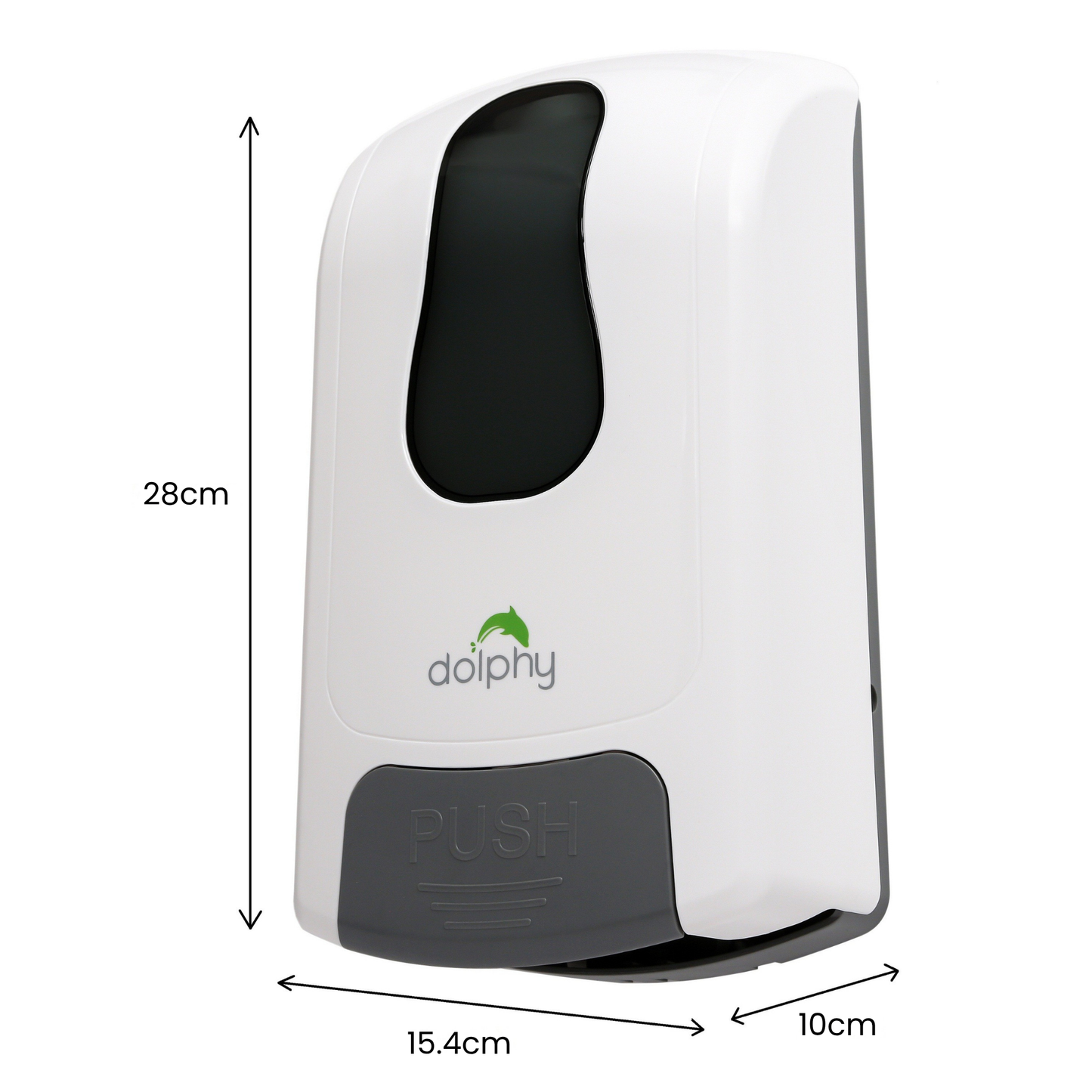 Manual Soap-Sanitiser Dispenser 1000mL - White