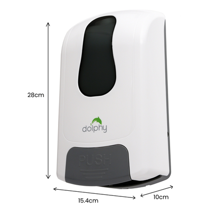 Manual Soap-Sanitiser Dispenser 1000mL - White