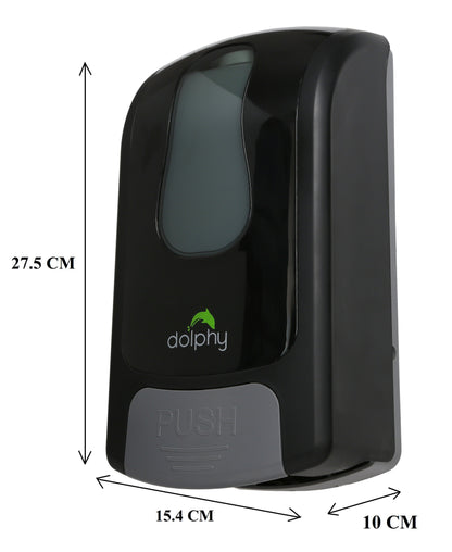 Manual Soap-Sanitiser Dispenser 1000ML - Black