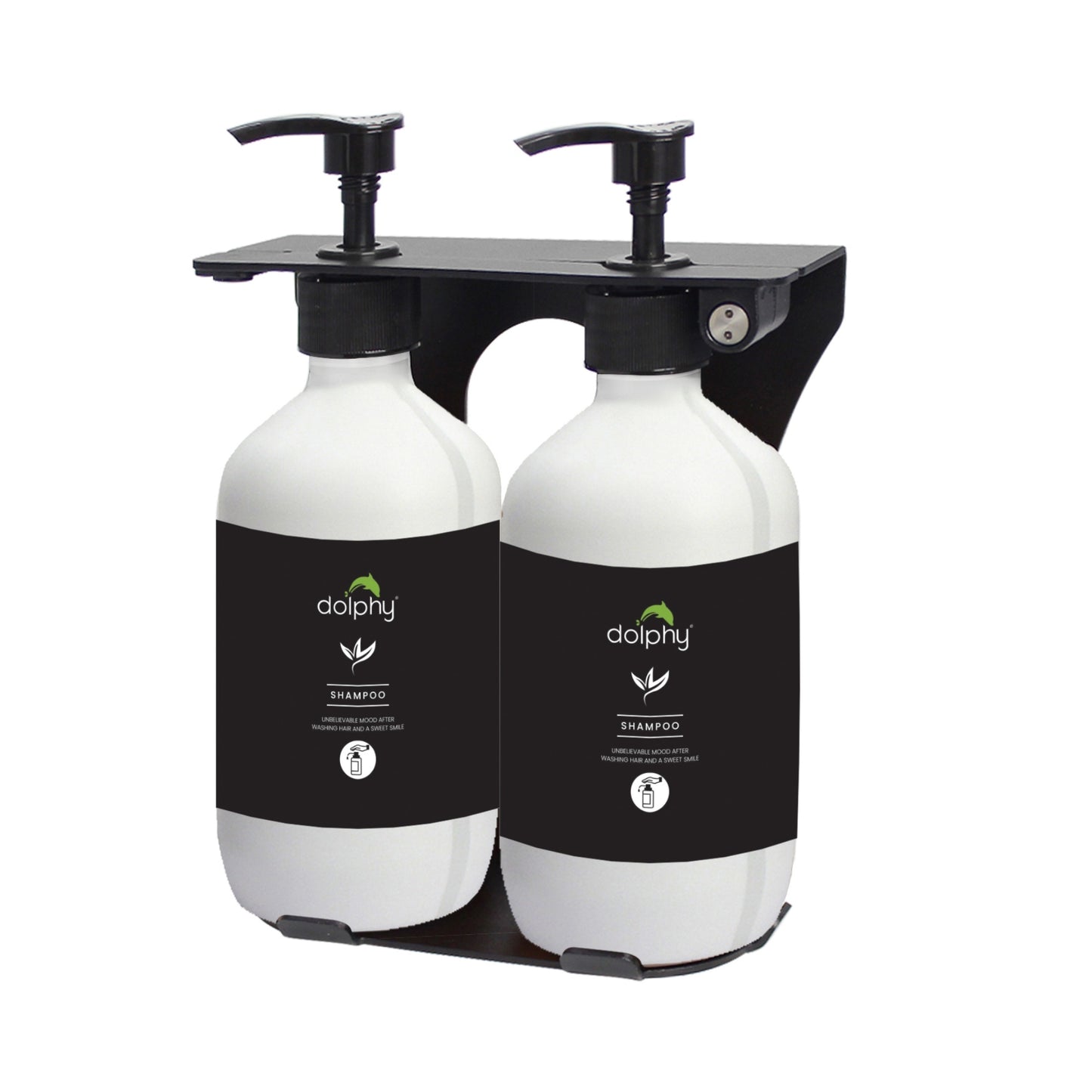 Manual Liquid Soap Dispenser 500ml X 2 - White